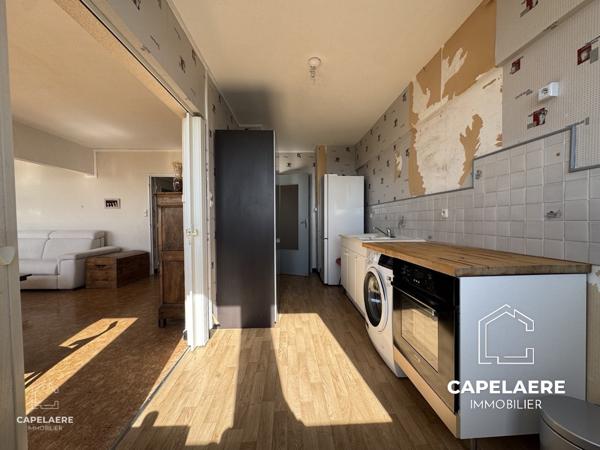 Roubaix (59100) T3 avec extérieur et garage