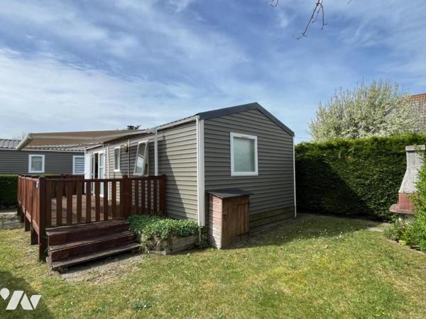 Terrain avec mobil-home