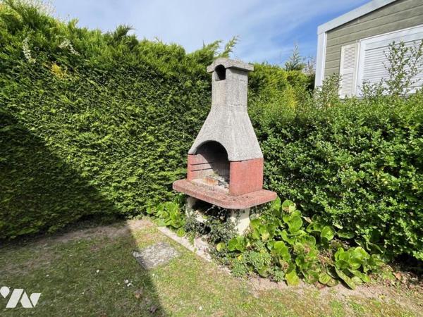 Terrain avec mobil-home