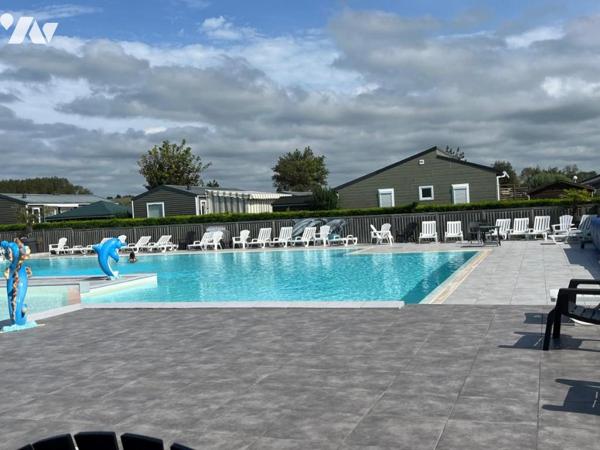 Terrain avec mobil-home