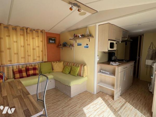 Terrain avec mobil-home
