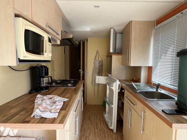 Terrain avec mobil-home