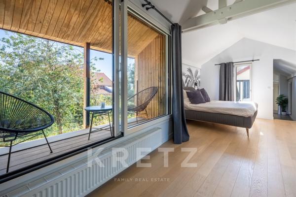 Une maison contemporaine pleine de charme, offrant un art de vivre rare à Saint-Cloud
