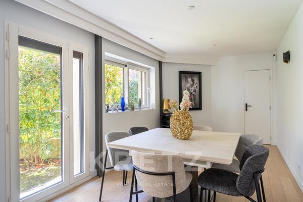 Une maison contemporaine pleine de charme, offrant un art de vivre rare à Saint-Cloud
