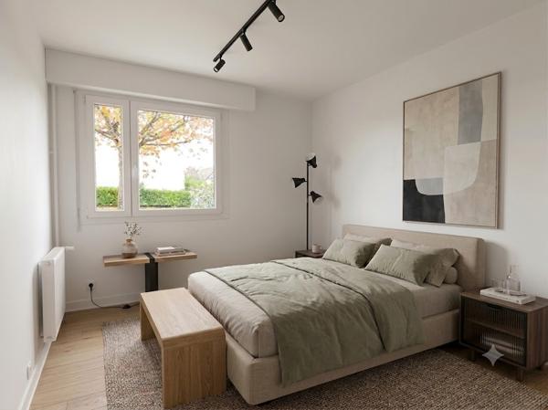NANTES - BEAU T3 AVEC BALCON CAVE ET GARAGE