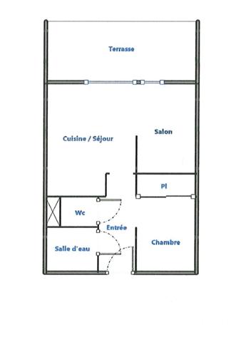 Appartement à vendre  2 pièces - 27,03 m2 CANNES LA BOCCA - 06