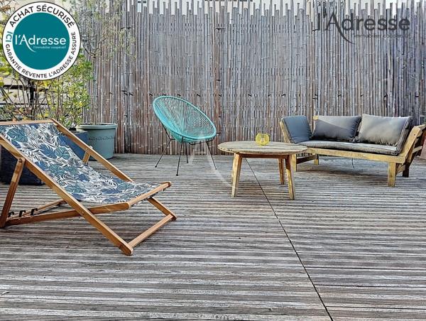 NANTERRE-PUTEAUX/ Avenue Félix Faure - Maison 4 pièces - 3 Extérieurs- 1 Parking