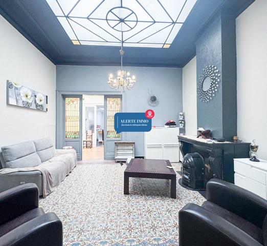 Maison bourgeoise 1930 de 176,46 m2, 4 chambres dont une suite parentale, un extérieur et une cave