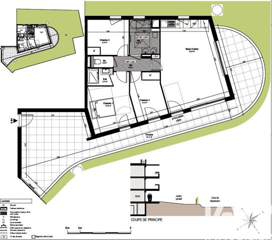 Appartement à vendre 4 pièces 76,9 m² Villeneuve-Loubet