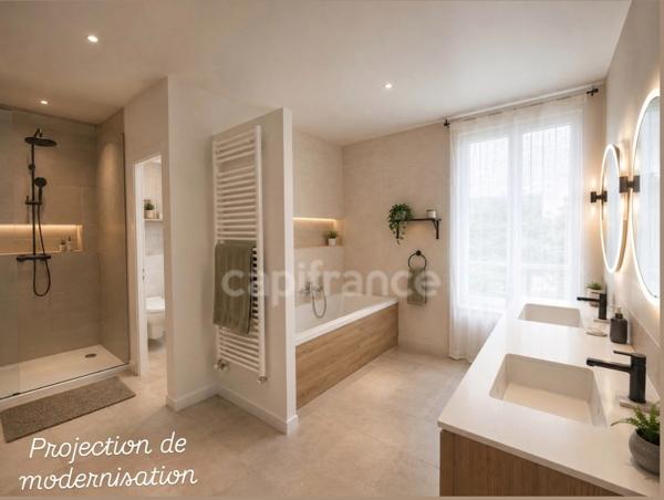 Maison à vendre 8 pièces 191 m² (78) - 6 chambres - jardin - cave