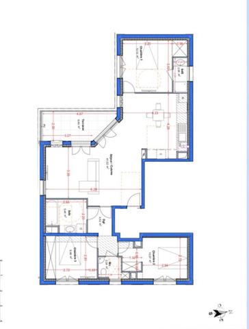 Appartement à vendre 4 pièces 87 m² Le Perreux-sur-Marne