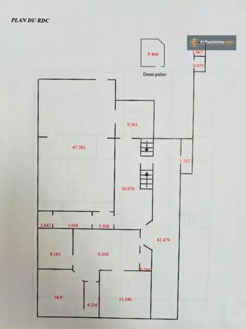 Vente                                                      Maison
                        
                     11 pièces                      385 m2                     à Roubaix