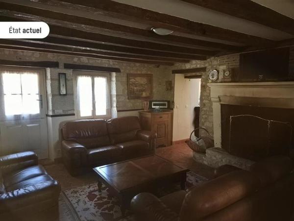 Maison à vendre 117 568 € Pellevoisin 4 p 103 m² DPE F
