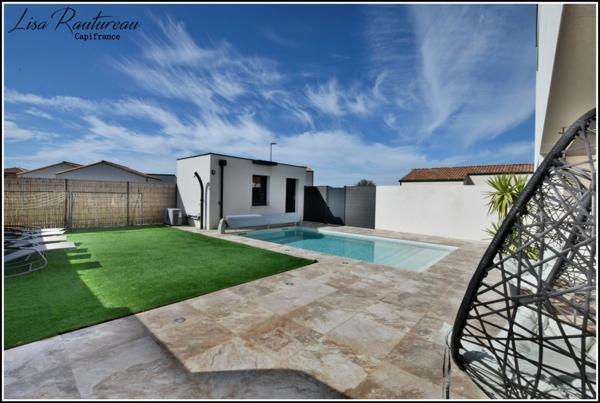 Maison contemporaine avec piscine – Boufféré, (Montaigu-Vendée)