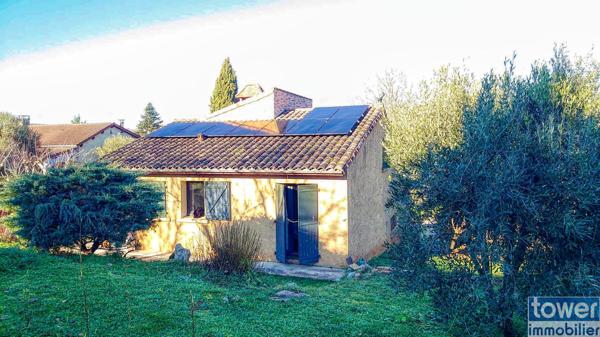 CONTEMPORAINE ARCHITECTE 69 M2 AU CALME SUR 800 M2 CLOTURE 46700 PUY L'EVEQUE