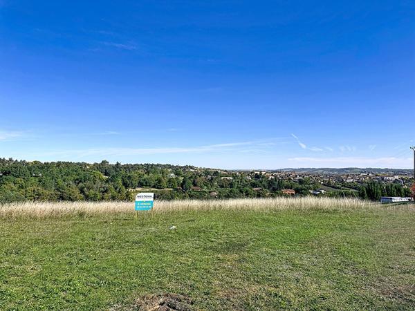 Terrain à Bâtir AUCH vue Pyrénées et cathédrale