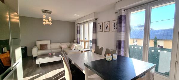 Exclusivité : Annemasse – Appartement 3 pièces avec balcon, garage et cave