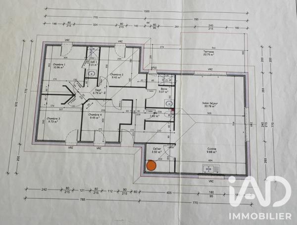 Maison à vendre 5 pièces 103 m² Luxey