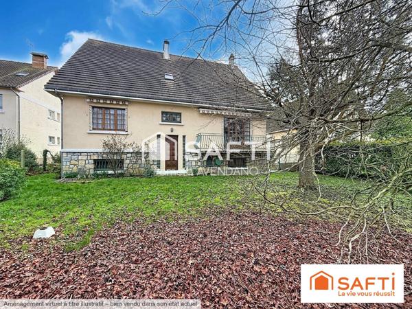 Maison 174 m² – 6 chambres – Sous-sol total – Fort potentiel