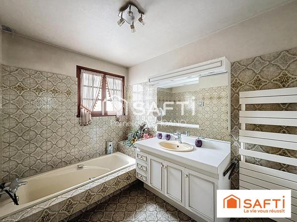 Maison 174 m² – 6 chambres – Sous-sol total – Fort potentiel