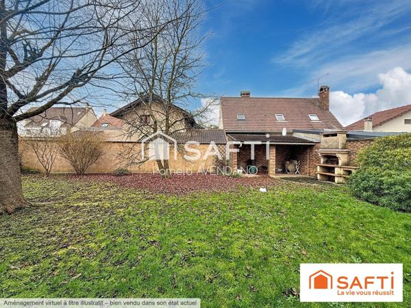 Maison 174 m² – 6 chambres – Sous-sol total – Fort potentiel