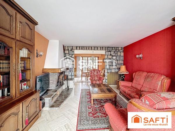 Maison 174 m² – 6 chambres – Sous-sol total – Fort potentiel