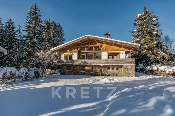 Chalet à Rochebrune. Proche du centre de Megève et des pistes de ski