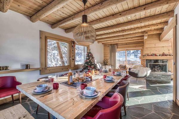 Chalet à Rochebrune. Proche du centre de Megève et des pistes de ski