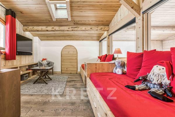 Chalet à Rochebrune. Proche du centre de Megève et des pistes de ski