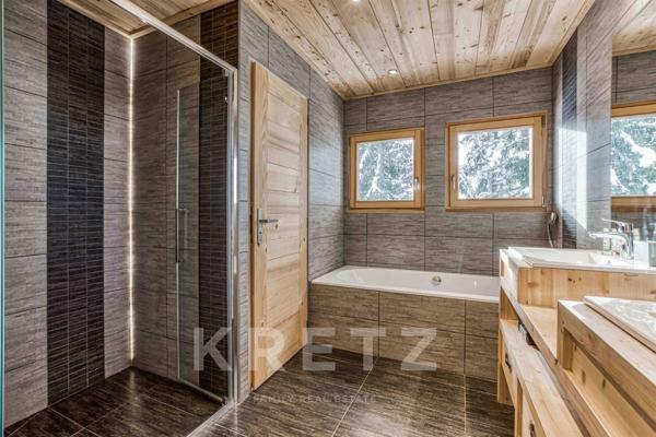 Chalet à Rochebrune. Proche du centre de Megève et des pistes de ski