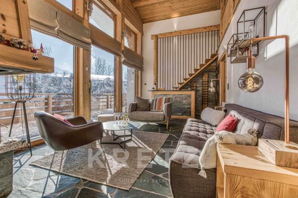 Chalet à Rochebrune. Proche du centre de Megève et des pistes de ski