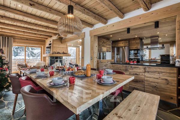 Chalet à Rochebrune. Proche du centre de Megève et des pistes de ski