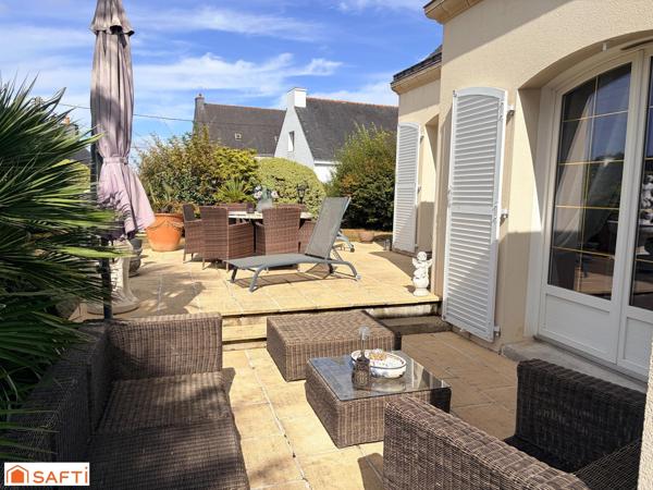 MAISON DE 177 M2, 5 CHAMBRES SUR TERRAIN D'ENVIRON 1000 M2