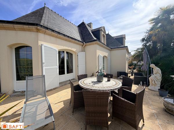 MAISON DE 177 M2, 5 CHAMBRES SUR TERRAIN D'ENVIRON 1000 M2