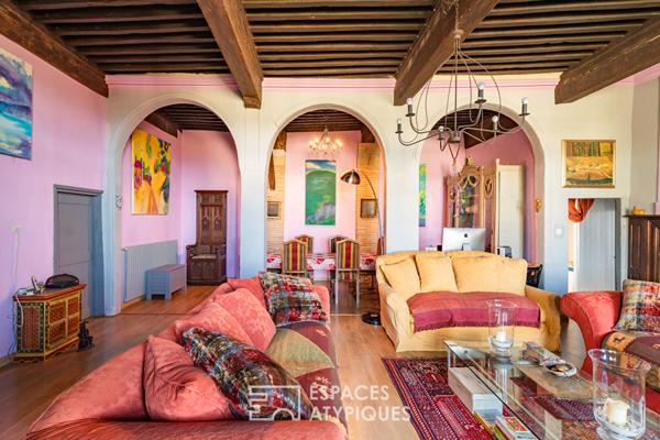 Demeure de caractère avec colombages, voûtes et jardin intimiste entre Carcassonne et Castelnaudary