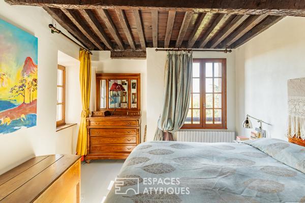 Demeure de caractère avec colombages, voûtes et jardin intimiste entre Carcassonne et Castelnaudary