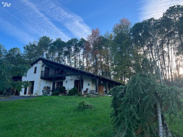 MAISON DE TYPE LANDAISE AVEC VUE DOMINANTE CASTELJALOUX