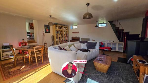 Maison de caractère en pierres, 152 m² , Jardin, terrasse et dépendances , proche Issoire