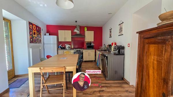Maison de caractère en pierres, 152 m² , Jardin, terrasse et dépendances , proche Issoire