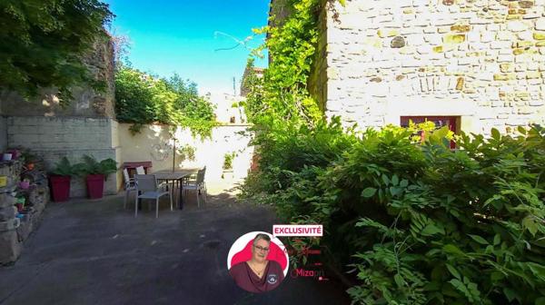 Maison de caractère en pierres, 152 m² , Jardin, terrasse et dépendances , proche Issoire
