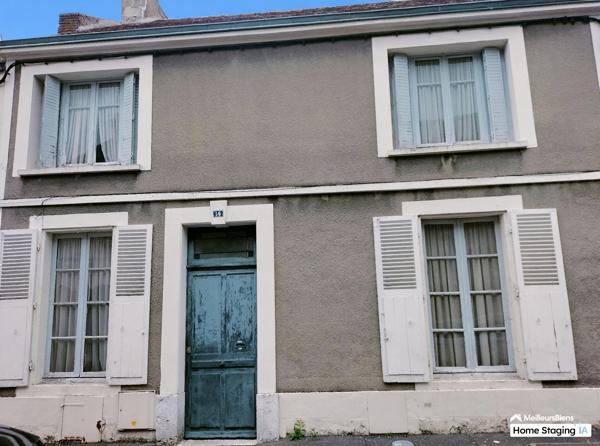 Maison de Caractère 7 pièces – 5 Chambres – Cour & Garage – Châteaudun