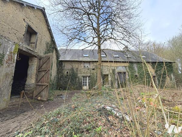 MAISON EN PIERRES AVEC GRANGE A ORGERES A RENOVER !