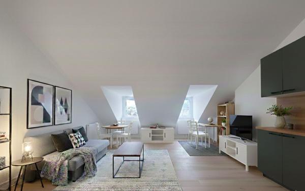 Appartement à vendre    1 pièce • 25 m2 Rouen