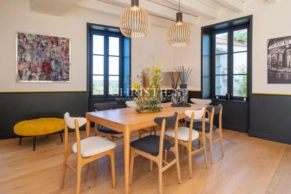 ILE DE RE- VILLA ET SON ANNEXE AVEC VUE PANORAMIQUE SUR LES MARAIS