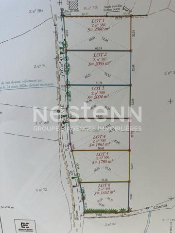 Terrains à bâtir à Sadroc - 6 lots disponibles à partir de 27 000 €