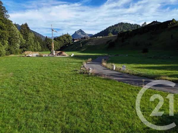 Terrain à vendre  745 m 2   MONTRIOND  - 74