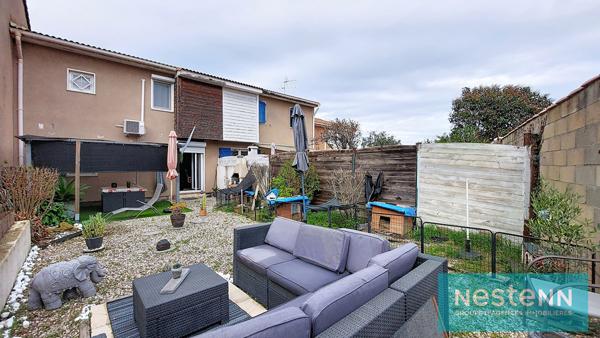 Maison Istres 4 pièce(s), 89m², 3 chambres dont une au rez-de-chaussée, jardin et garage