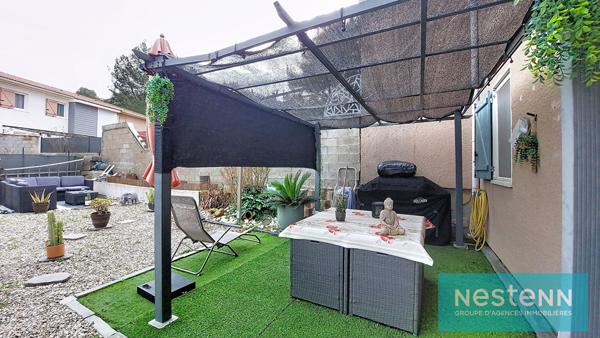 Maison Istres 4 pièce(s), 89m², 3 chambres dont une au rez-de-chaussée, jardin et garage