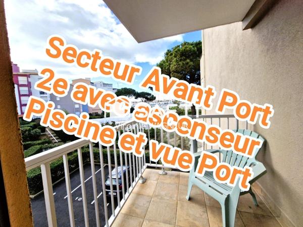 Secteur Port / Avant Port - Studio - Terrasse