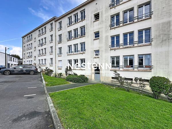 Appartement T3 - Centre à pied - Calme - 53 m² - 1 ch, séjour double